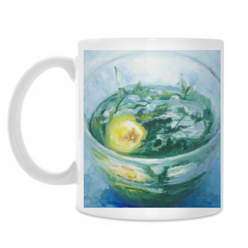 Кружка Чашка с мятой и лимоном