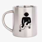 Кружка металлическая