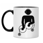 Кружка двухцветная