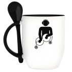 Кружка с ложкой