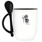 Кружка с ложкой