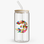 Банка с бамбуковой крышкой