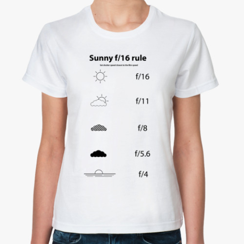 Классическая футболка Sunny f/16
