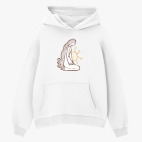 Толстовка худи оверсайз