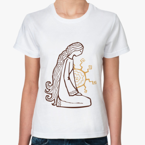 Классическая футболка  В ожидании солнца