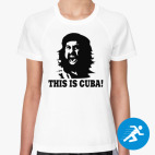 Женская спортивная футболка