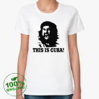 Женская футболка органик