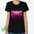 Женская футболка органик