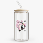 Банка с бамбуковой крышкой