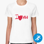 Женская спортивная футболка