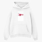 Толстовка худи оверсайз