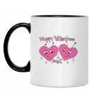 Кружка двухцветная