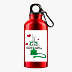 Металлическая бутылка 400 мл UV-DTF