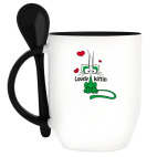 Кружка с ложкой