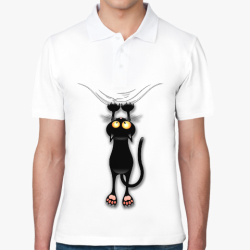 Рубашка поло Черная кошка