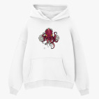 Толстовка худи оверсайз