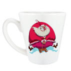 Кружка латте (360 мл) Санта