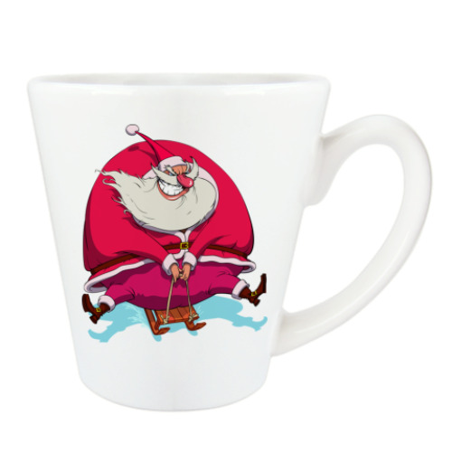 Чашка Латте Санта