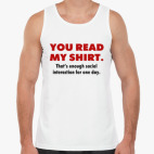 Мужская майка