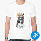 Мужская спортивная футболка