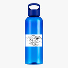 Прозрачная спортивная бутылка