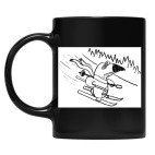 Кружка цветная UV-DTF