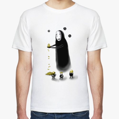 Футболка с принтом Безликий