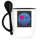 Кружка с ложкой