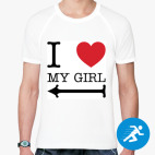 Мужская спортивная футболка