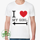 Мужская футболка органик