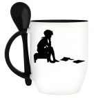 Кружка с ложкой