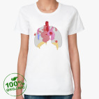 Женская футболка органик