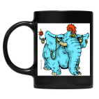 Кружка цветная UV-DTF