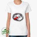 Женская футболка органик