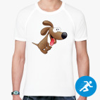 Мужская спортивная футболка