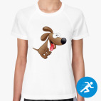 Женская спортивная футболка