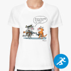 Женская спортивная футболка