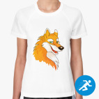 Женская спортивная футболка