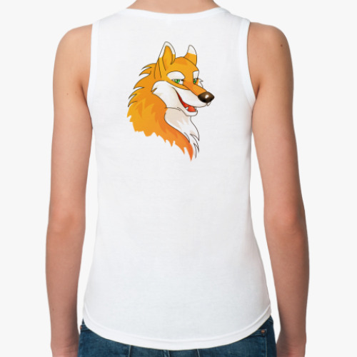 Женская майка Лиса