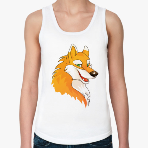 Женская майка Лиса