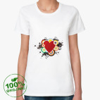 Женская футболка органик