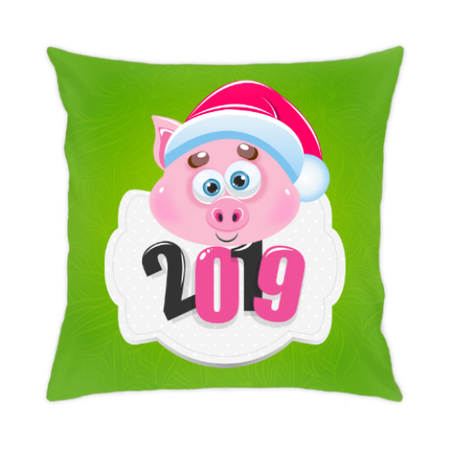 Подушка Год 2019 Свиньи
