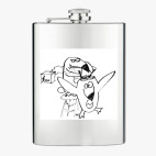 Фляжка стальная