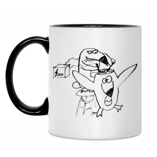 Кружка с принтом Туканохаус