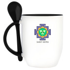 Кружка с ложкой