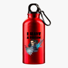 Металлическая бутылка 400 мл UV-DTF