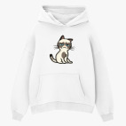 Толстовка худи оверсайз