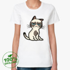 Женская футболка органик