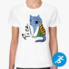 Женская спортивная футболка