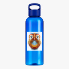 Прозрачная спортивная бутылка